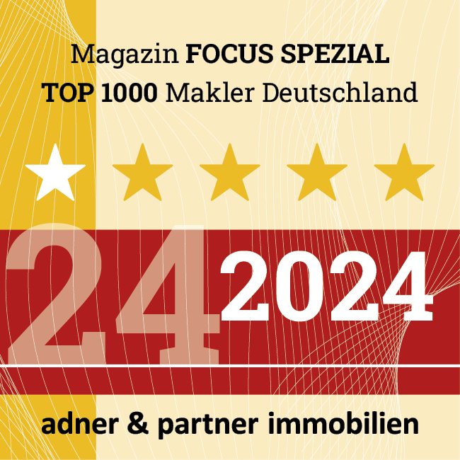 FOCUS Siegel Top-Immobilienmakler 2024 adner & partner immobilien Braunschweig