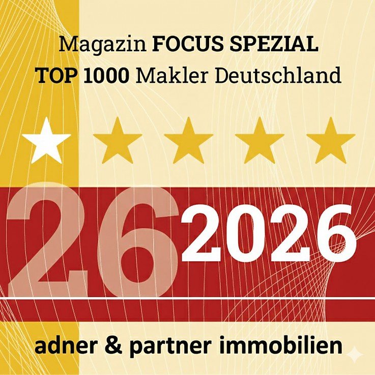Auszeichnung FOCUS Top-Immobilienmakler 2026 für Adner & Partner Immobilien in Braunschweig Auszeichnung FOCUS Top-Immobilienmakler 2026 für Adner & Partner Immobilien in Braunschweig
