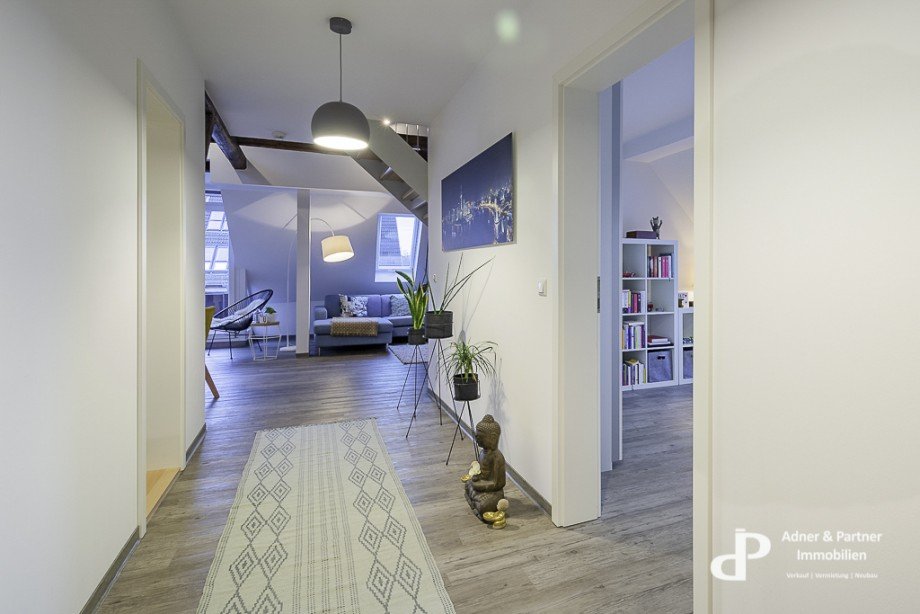 Willkommensflur Dachgeschosswohnung Braunschweig