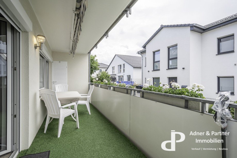 Balkon zur Abstellkammer Erdgeschosswohnung Wolfenb�ttel