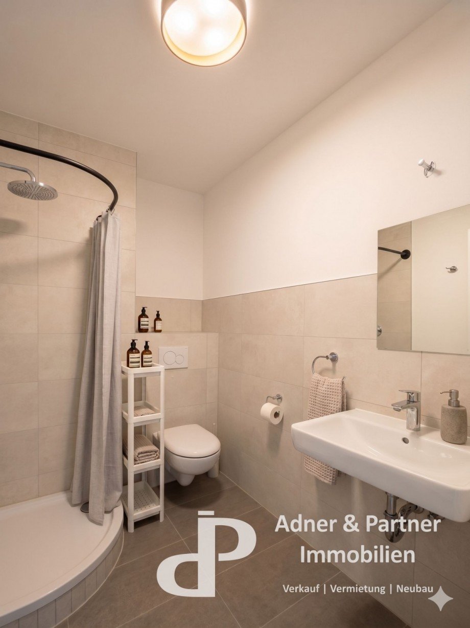 Duschbad im DG Reihenmittelhaus Braunschweig