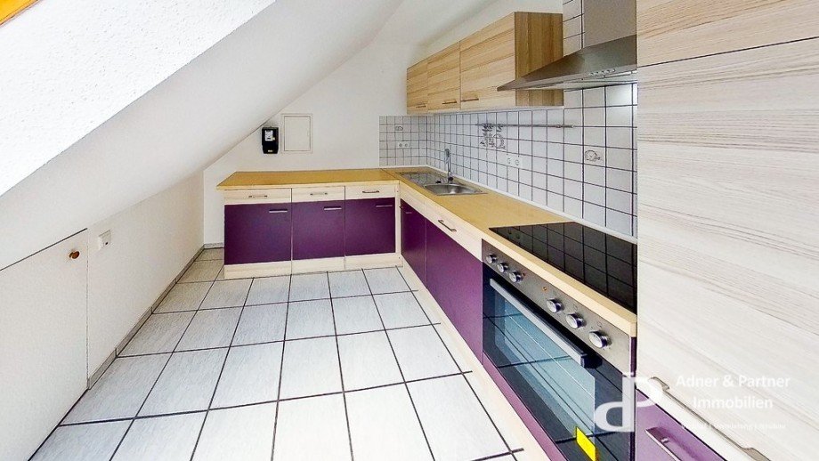 Neue Einbauk�che Dachgeschosswohnung Braunschweig
