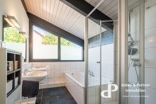Vollbad mit Fenster **ATTRAKTIVES ARCHITEKTENHAUS MIT SCH�NEM GRUNDST�CK UND MODERNEM DESIGN IN VOLKSE**