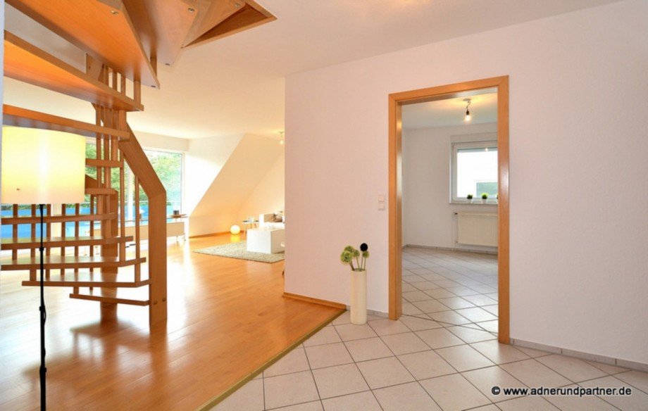Vom Flur gesehen Maisonettewohnung Braunschweig