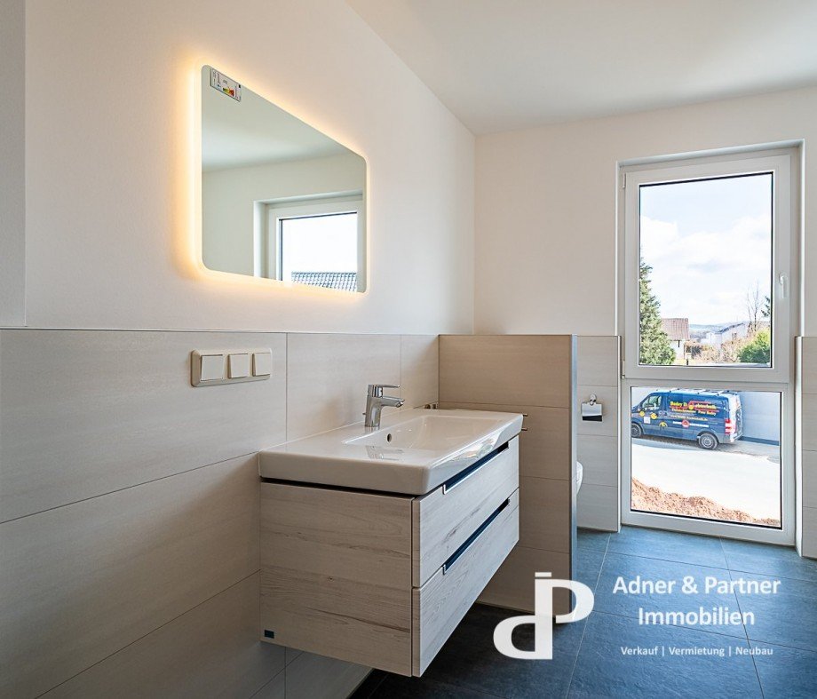 Blick ins Bad Etagenwohnung Sickte