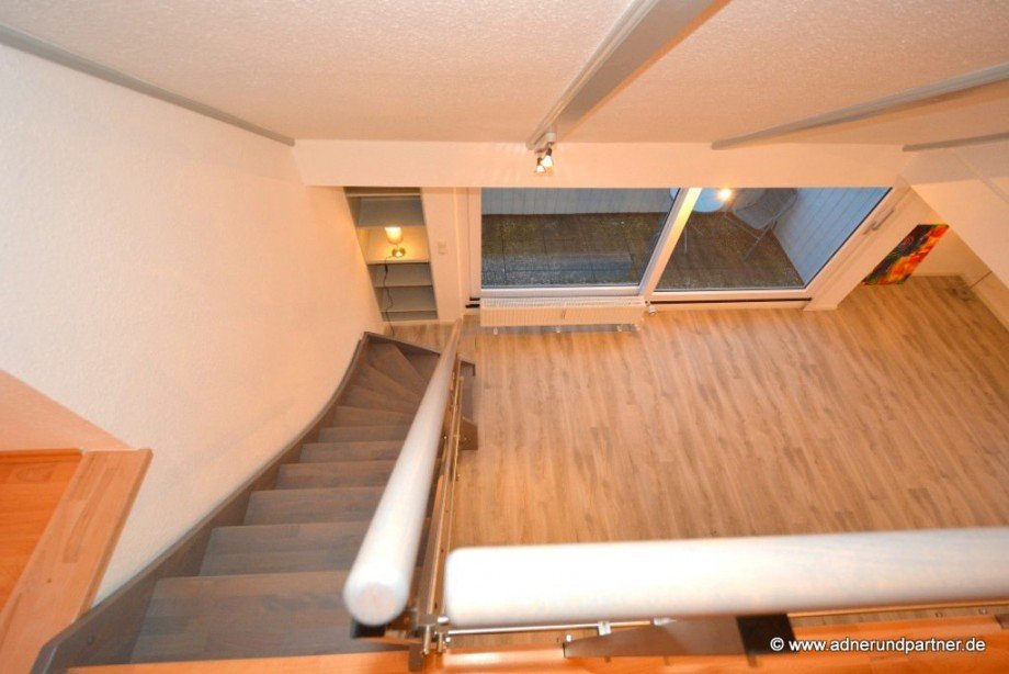 Blick von der Galerie Dachgeschosswohnung Braunschweig