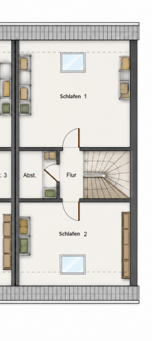 DG HS 12 **STILVOLL WOHNEN AUF HISTORISCHEM HOF: MODERNES REIHENHAUS IN DIREKTER OKERN�HE**