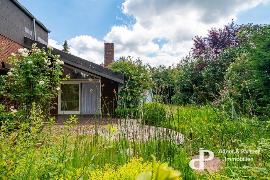 Blick zur Terrasse Einfamilienhaus Braunschweig