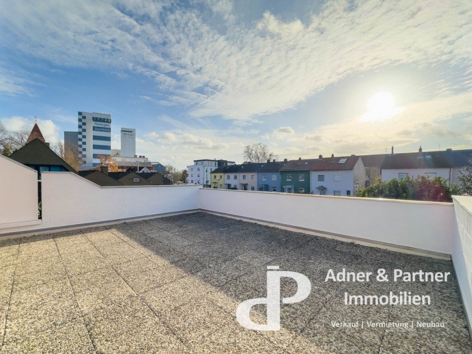 42 m� Dachterrasse Reihenendhaus Braunschweig