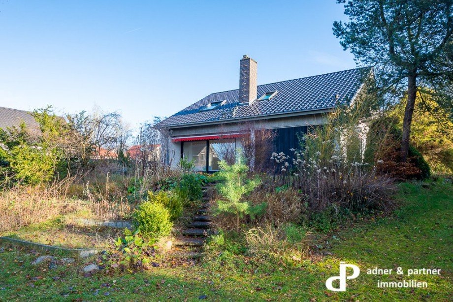 Geb�udeansicht Garten Einfamilienhaus Braunschweig