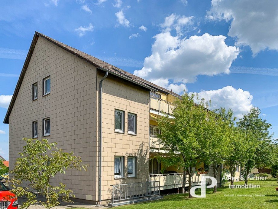 Westansicht Dachgeschosswohnung Wolfenb�ttel