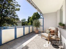 KI-Gestaltungsvorschlag Balkon **RENOVIERTE BALKONWOHNUNG MIT EINBAUK�CHE IN BRAUNSCHWEIG-WESTSTADT**