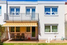 Balkon u. Terrasse vom Garten **KETTENBUNGALOW IN SPLITTLEVELBAUWEISE MIT GARTEN, BALKON UND DOPPELGARAGE IN WOLFENB�TTEL**
