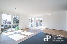 Wohnen zum Balkon **HELLE UND MODERNE BALKONWOHNUNG MIT EINBAUK�CHE UND TIEFGARAGE IN SICKTE-ERSTBEZUG**