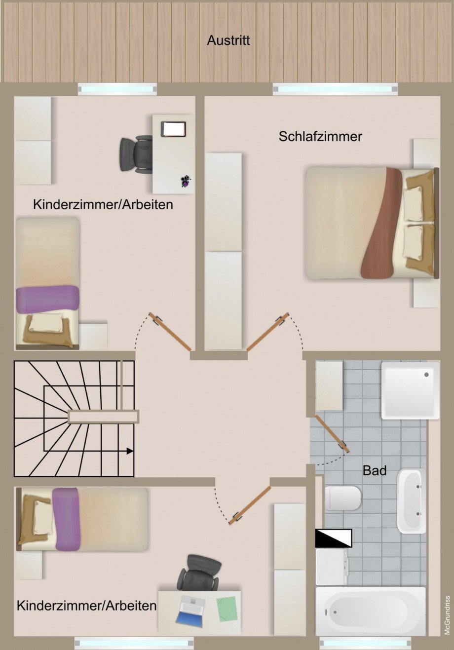  Maisonettewohnung Braunschweig