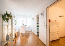 Essbereich und Flur **KEINE K�UFERPROVISION-HELLE BALKONWOHNUNG MIT TIEFGARGE VOR DEN TOREN BRAUNSCHWEIGS**