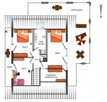 Grundrissskizze_OG **KOMFORTABLES ENERGIEEFFIZIENZ-HAUS IN BRAUNSCHWEIG-HARXB�TTEL**