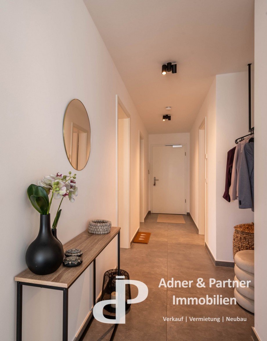 Hinter der Wohnungst�r Etagenwohnung Sickte