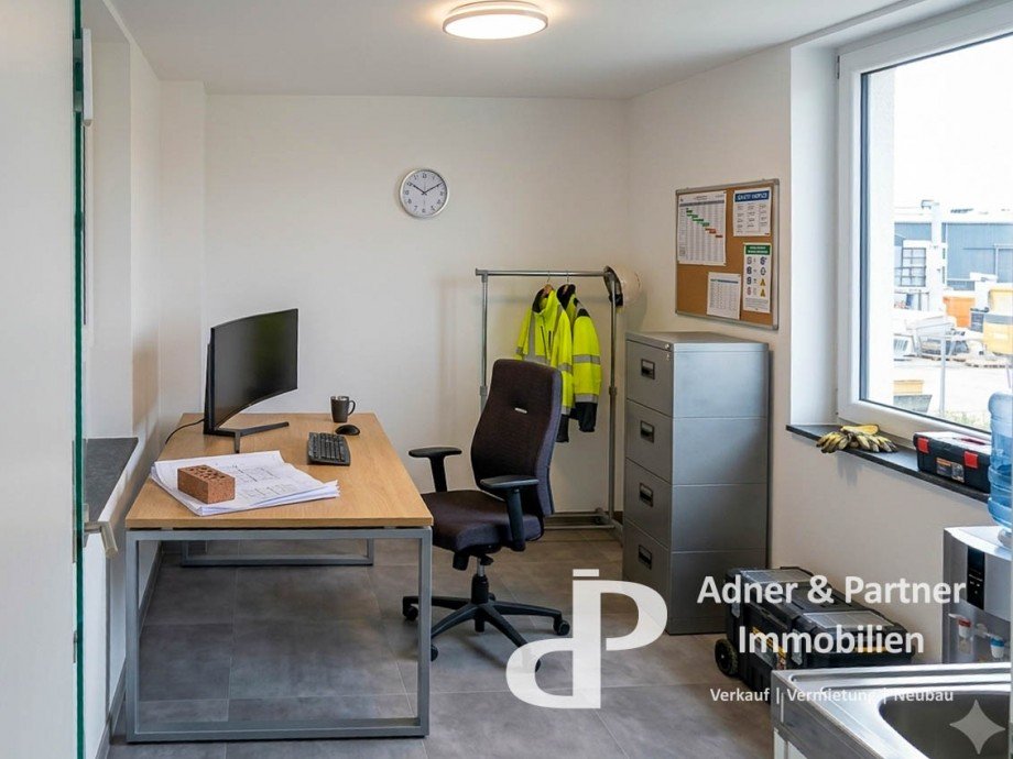 Vorarbeiterb�ro KI-Gestaltungsvorschlag Halle / Lager / Produktion Wolfenb�ttel