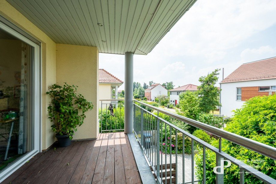 Balkon Doppelhaush�lfte Braunschweig