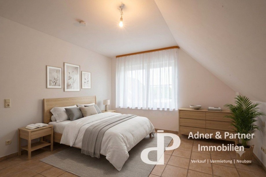 KI-Gestaltungsvorschlag Schlafzimmer 1 Einfamilienhaus Peine