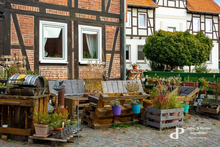 Au�enlounge Maisonettewohnung Braunschweig