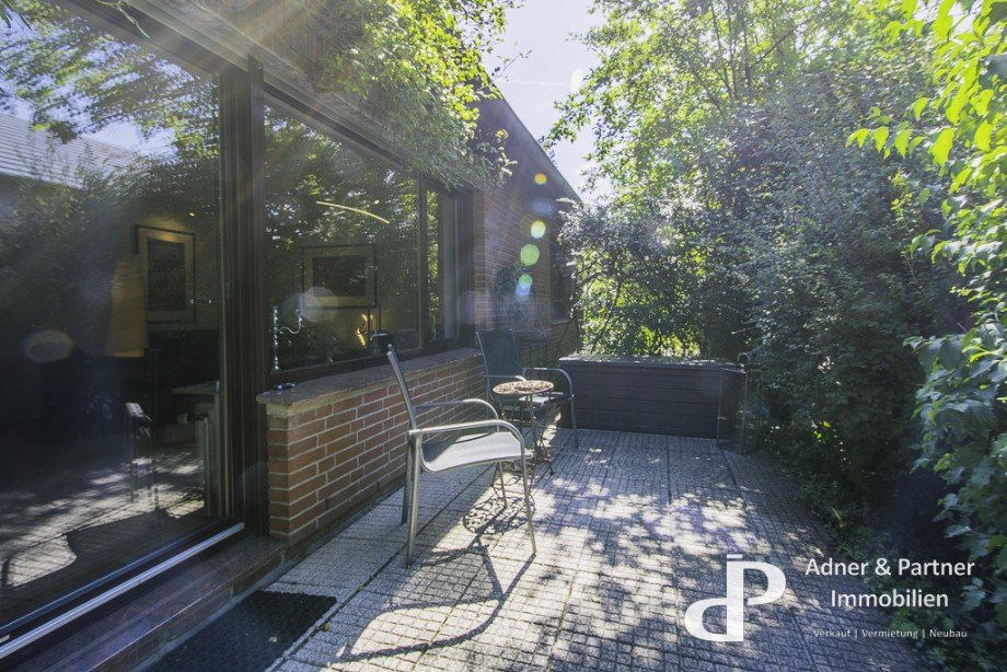 Sichtgesch�tzte Terrasse Einfamilienhaus Braunschweig