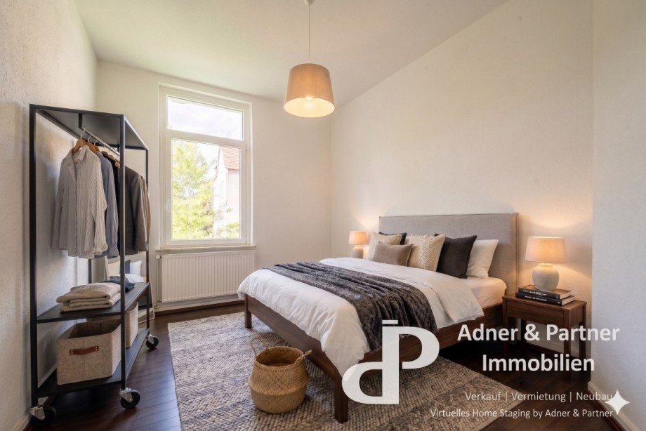 Schlafzimmer virtuelle Gestaltung Etagenwohnung Braunschweig
