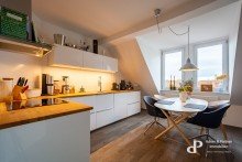 Blick in die K�che **MODERNE MAISONETTE IM �STLICHEN RING BRAUNSCHWEIGS-MIT KFZ-STELLPLATZ UND WESTBALKON**