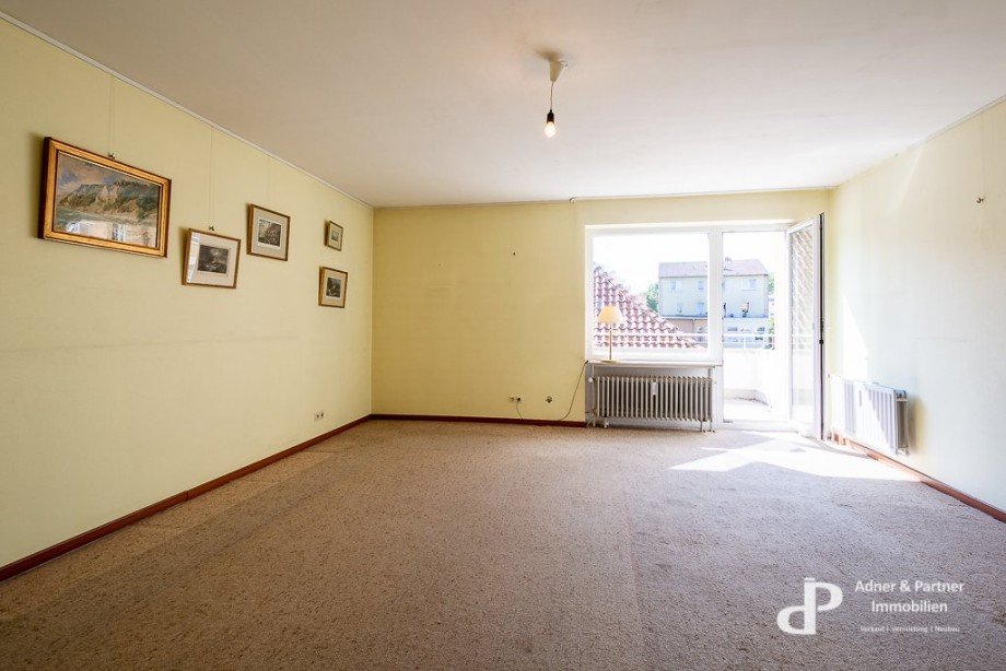 Wohnen zum Balkon Dachgeschosswohnung Braunschweig