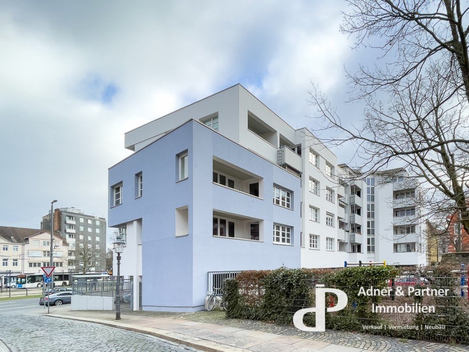 Blick zur Loggia Etagenwohnung Braunschweig