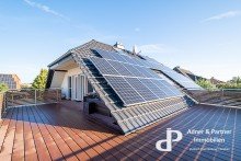 Dachterrasse mit Blick zur Energiequelle **KOMFORTABLES ENERGIEEFFIZIENZ-HAUS IN BRAUNSCHWEIG-HARXB�TTEL**