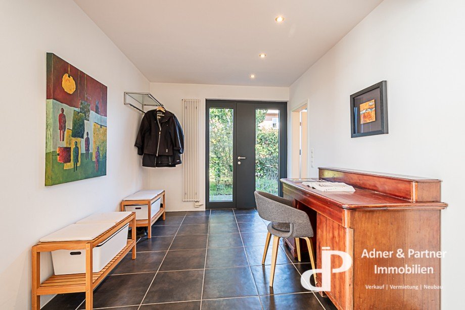 Hinter der Haust�r Einfamilienhaus Hillerse