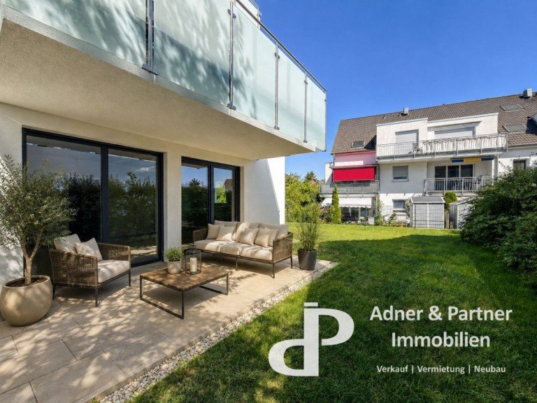 Neubau Erstbezug Braunschweig KI-Gestaltung Braunschweig Erdgeschosswohnung **TERRASSENWOHNUNG MIT PRIVATGARTEN UND EINBAUK�CHE IN THUNE-ERSTBEZUG**