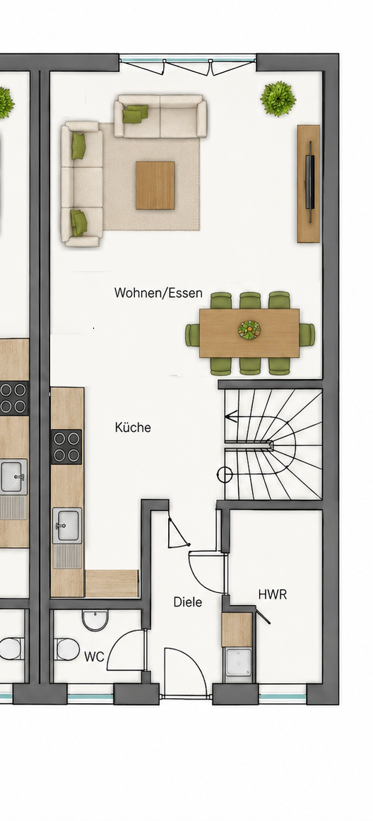 EG HS 12 Reihenendhaus Braunschweig