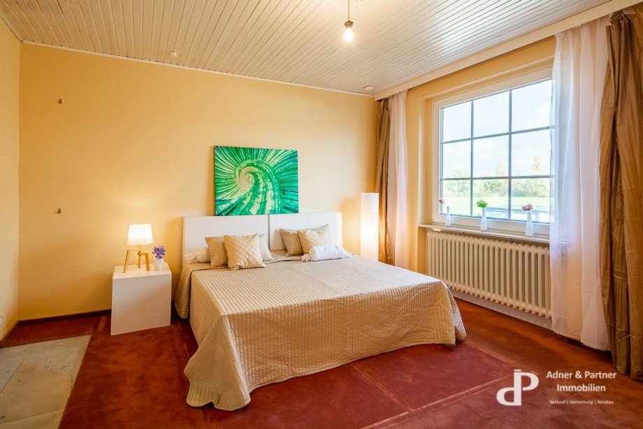Blick in das Schalfzimmer Reihenmittelhaus Braunschweig