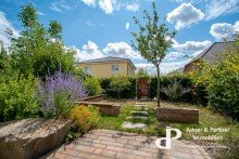 Blick in den Garten **TOWNHOUSE MIT EINBAUK�CHE UND KLEINEN GARTEN IN BRAUNSCHWEIG-RAUTHEIM**