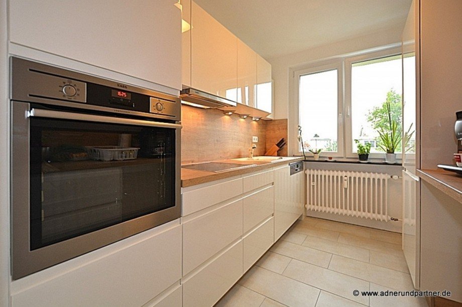 Blick in die K�che Etagenwohnung Braunschweig