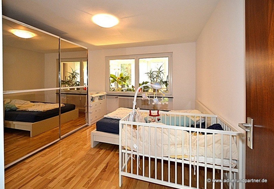 Blick ins Schlafzimmer Etagenwohnung Braunschweig