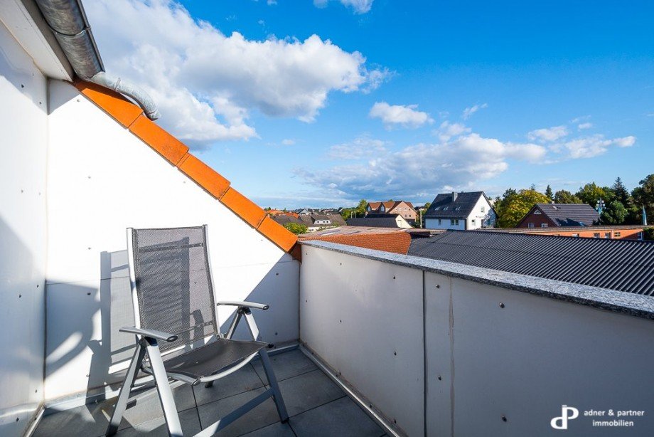 Balkon Dachgeschosswohnung Wolfsburg