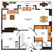 Grundrissskizze_EG **FREISTEHENDES EINFAMILIENHAUS IN BESTER LAGE-15 KM BIS ZUR AUTOSTADT-WOLFSBURG**