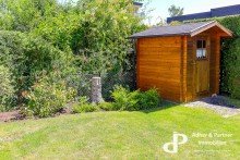 Praktisches Gartenh�uschen **KETTENBUNGALOW IN SPLITTLEVELBAUWEISE MIT GARTEN, BALKON UND DOPPELGARAGE IN WOLFENB�TTEL**
