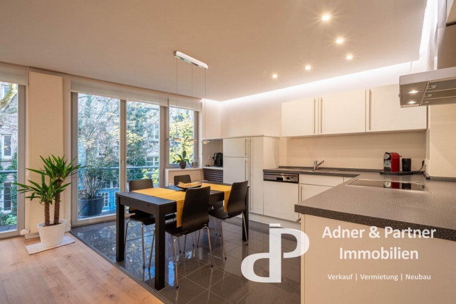 Essbereich in der K�che Etagenwohnung Braunschweig