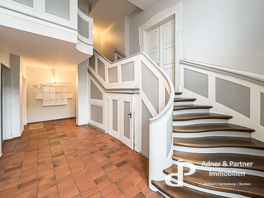 Historisches Treppenhaus Etagenwohnung Wolfenb�ttel