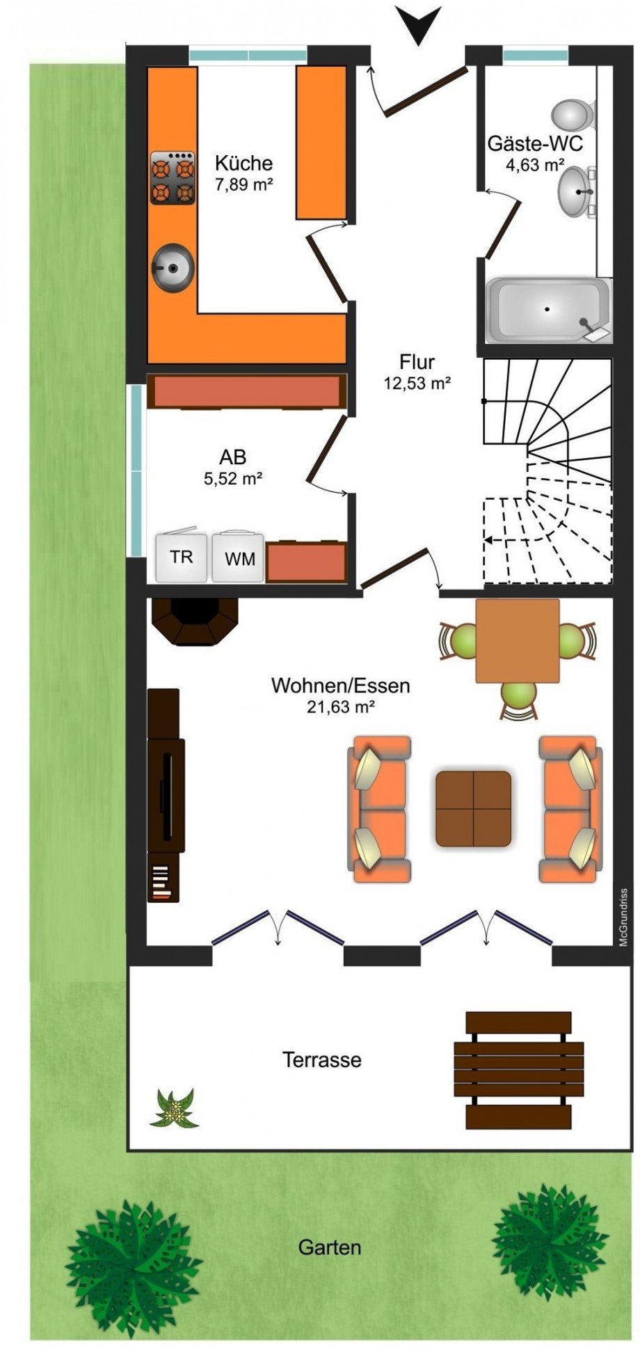  Reihenendhaus Braunschweig
