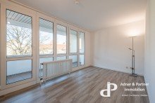 Blick ins Schlafzimmer **HELLE 2-ZIMMER-STADTWOHNUNG MIT LOGGIA UND TIEFGARAGENSTELLPLATZ IN BRAUNSCHWEIG**