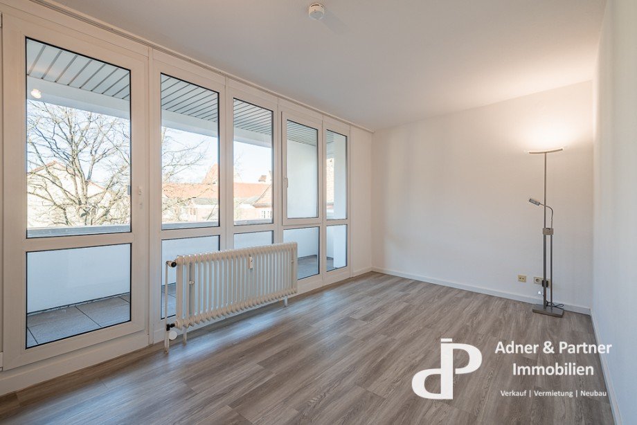 Blick ins Schlafzimmer Etagenwohnung Braunschweig