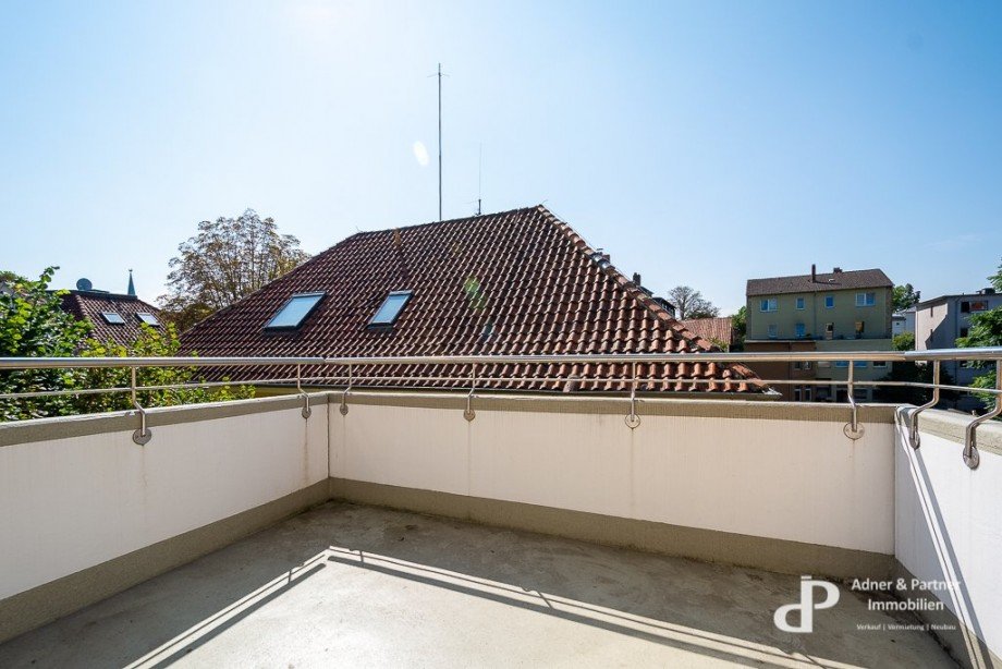 S�dbalkon Dachgeschosswohnung Braunschweig