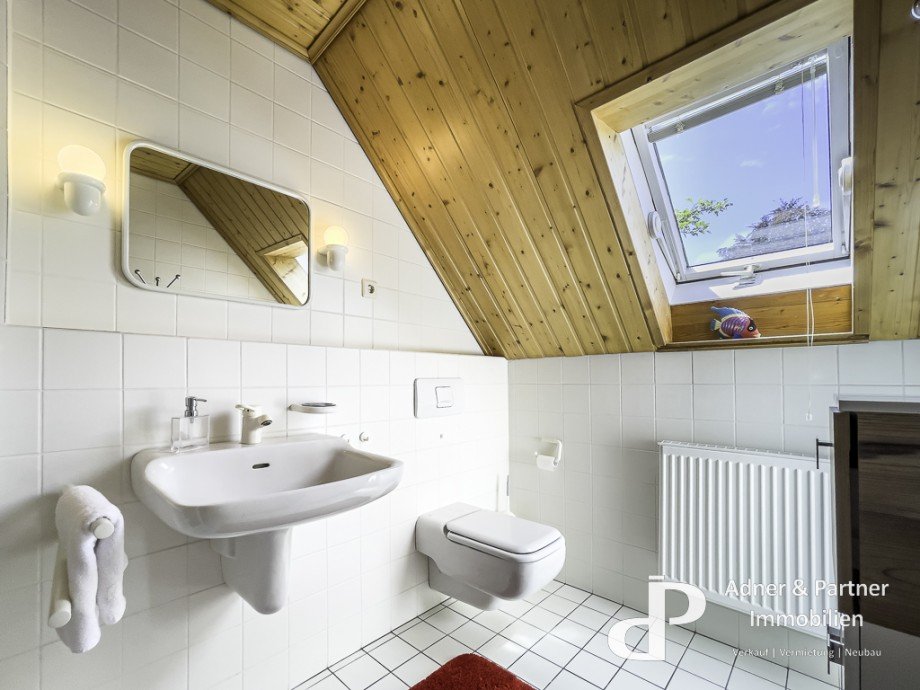 Duschbad im Obergeschoss Einfamilienhaus Braunschweig