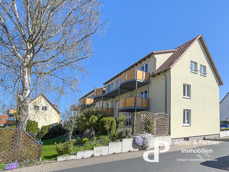 Geb�udeansicht Garten Dachgeschosswohnung Braunschweig
